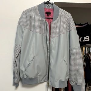 Topshop Cutout Bomber Jacket